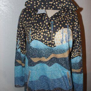 Women’s Lrg Misslook Desert Scene Hooded Lightweight Long Sleeve Pullover Hoodie